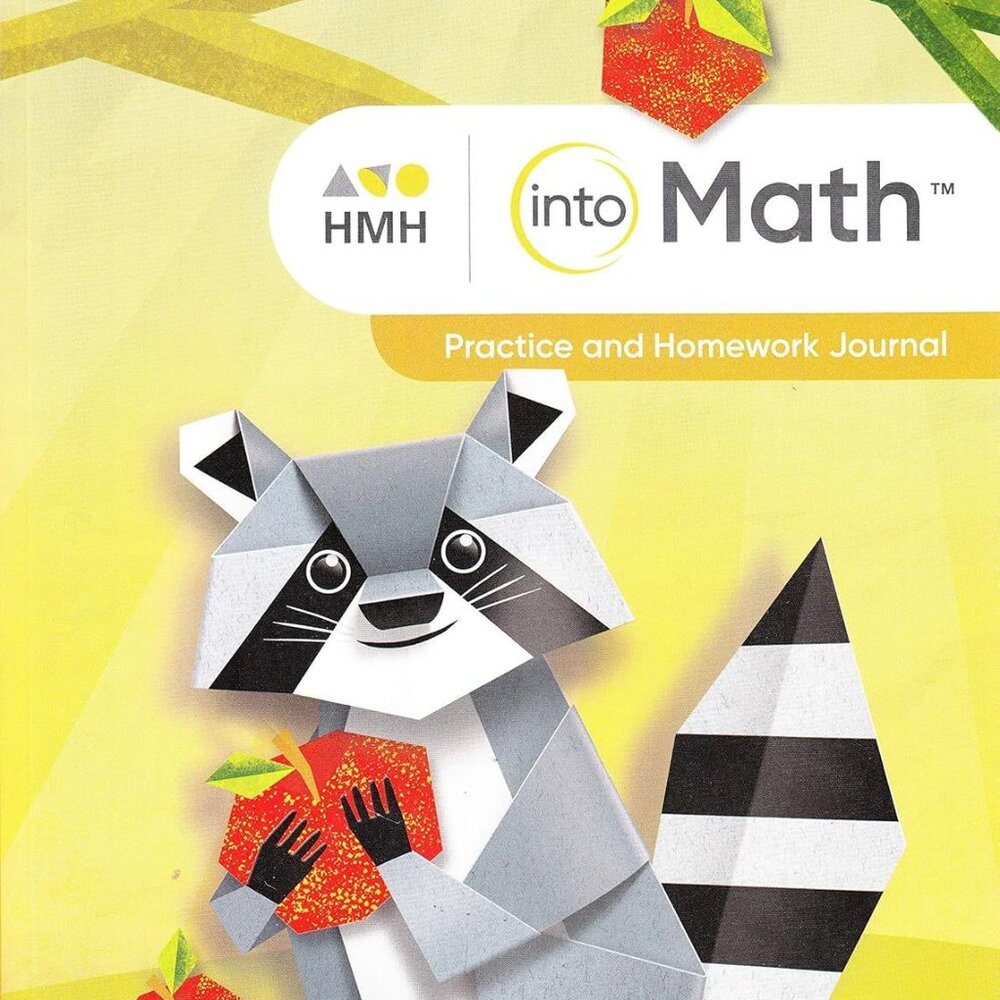 HMH into Math: Practice & Homework Journal Grade 2 Homeschooling Workbook